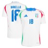 Maillot de Supporter Italie Barella 18 Extérieur Euro 2024 Pour Homme